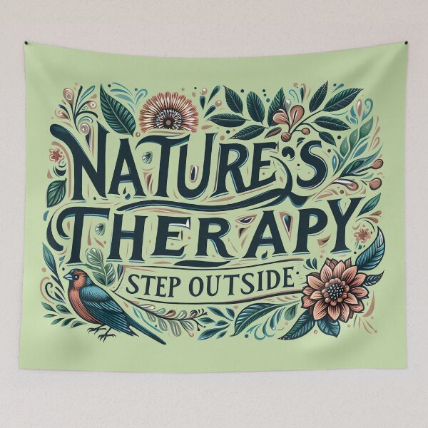Item preview, nature message, typography designed and sold by maxmaj.