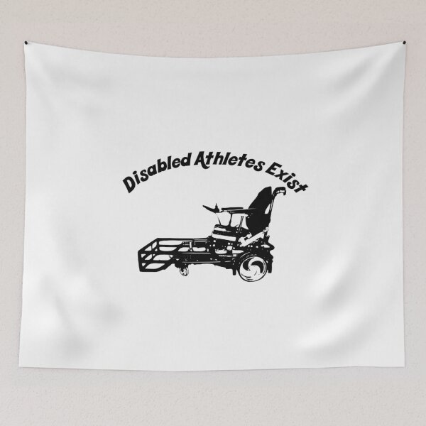 Item preview, Disabled Athletes Exist - Power Soccer designed and sold by IronCrip.