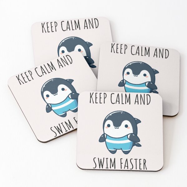 Item preview, Swim Faster Orca Killer Whale designed and sold by LemuellTrends.