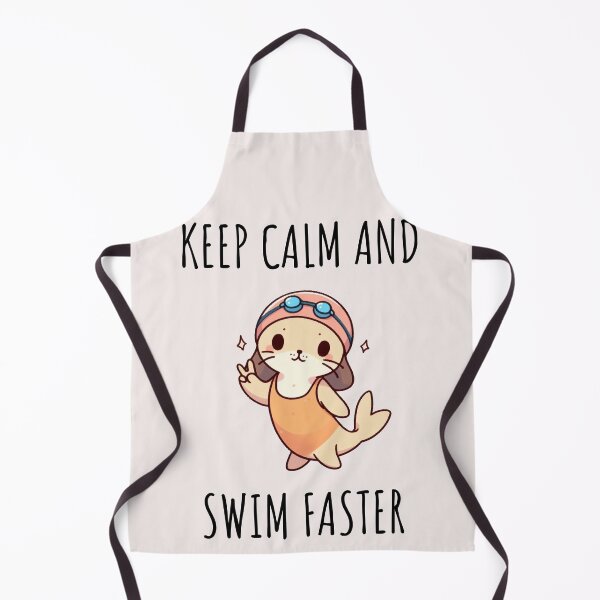 Item preview, Swim Faster Sea Lion designed and sold by LemuellTrends.