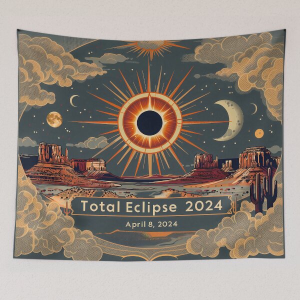 Item preview, April 8, 2024 Solar Eclipse designed and sold by David Balzen.