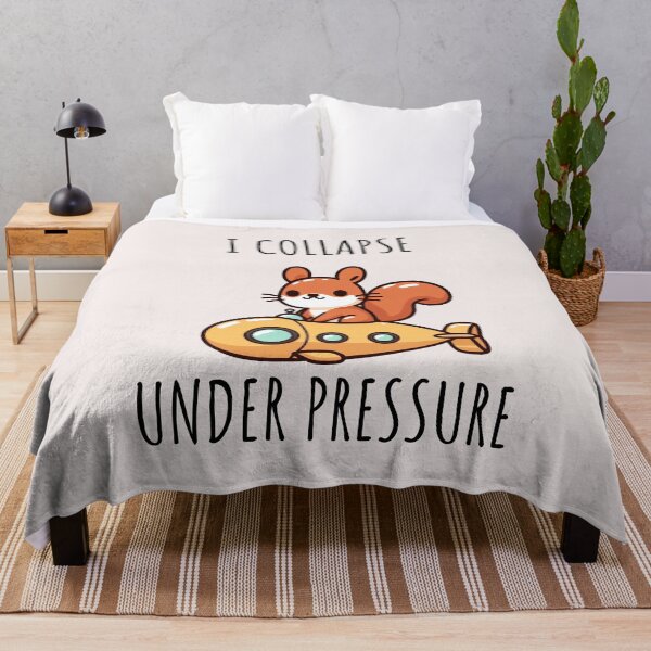 Item preview, I Collapse Under Pressure Squirrel designed and sold by LemuellTrends.