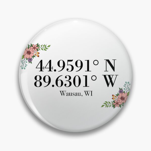 Item preview, Wausau, WI Coordinates designed and sold by mynameisliana.