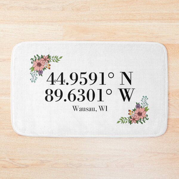 Item preview, Wausau, WI Coordinates designed and sold by mynameisliana.