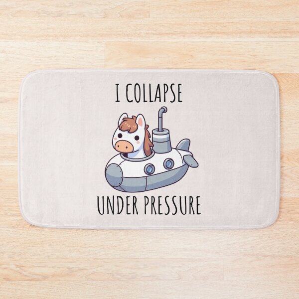 Item preview, I Collapse Under Pressure Horse designed and sold by LemuellTrends.