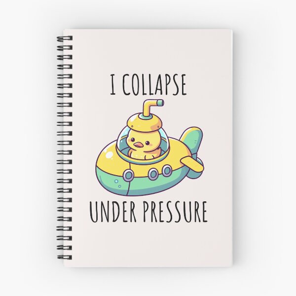 Item preview, Collapse Under Pressure Duck designed and sold by LemuellTrends.