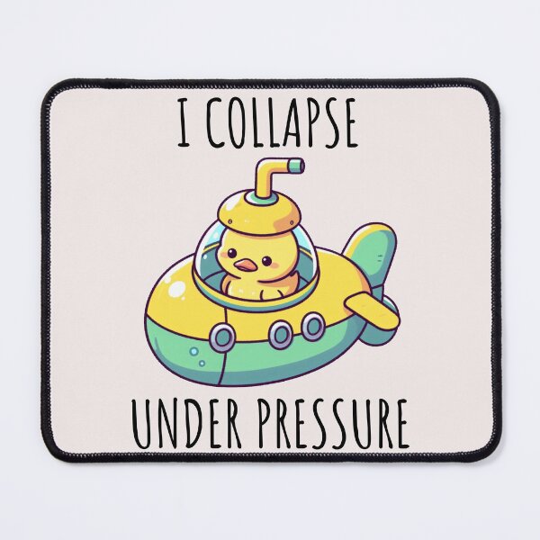 Item preview, Collapse Under Pressure Duck designed and sold by LemuellTrends.