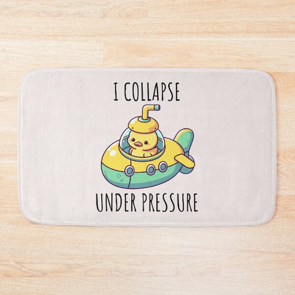 Item preview, Collapse Under Pressure Duck designed and sold by LemuellTrends.