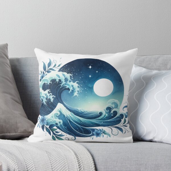 Item preview, Big Wave Sticker designed and sold by Elouk.