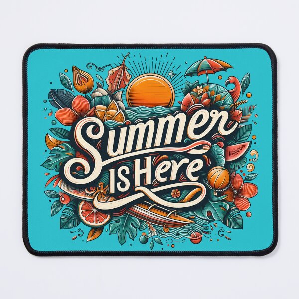 Item preview, Summer is here, typography designed and sold by maxmaj.
