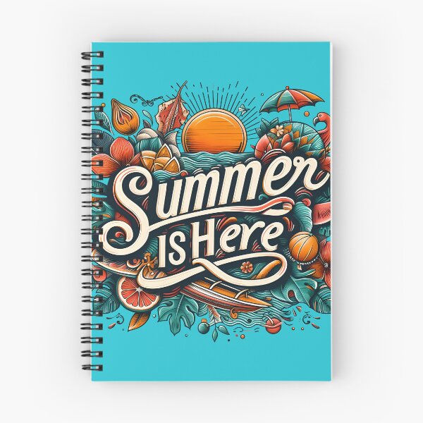 Item preview, Summer is here, typography designed and sold by maxmaj.