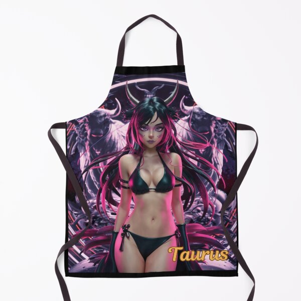 Item preview, Taurus Zodiac. cyberpunk style, celestial woman, whimsical girl, celestial goddess, celestial girl, sexy girl designed and sold by ZodiacWonders.