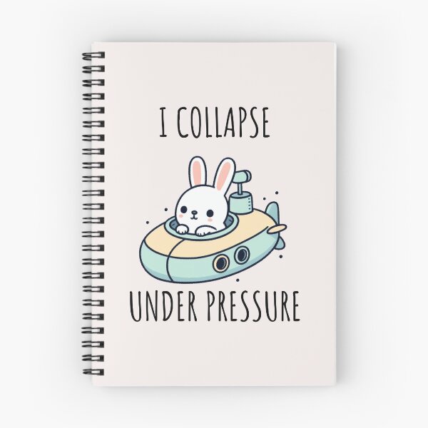 Item preview, I Collapse Under Pressure Bunny designed and sold by LemuellTrends.