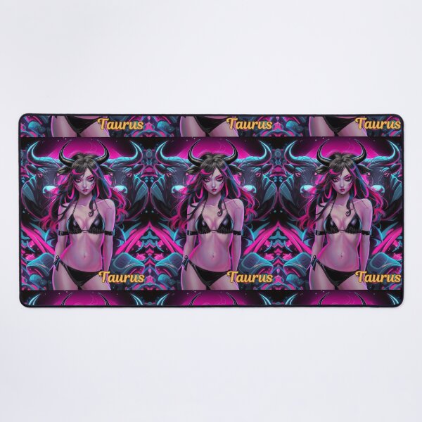 Item preview, Taurus Zodiac. cyberpunk style, celestial woman, whimsical girl, celestial goddess, celestial girl, sexy girl designed and sold by ZodiacWonders.