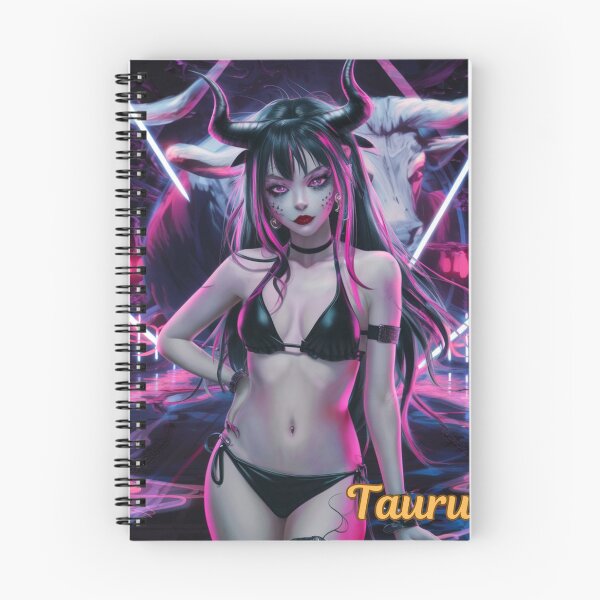 Item preview, Taurus Zodiac. cyberpunk style, celestial woman, whimsical girl, celestial goddess, celestial girl, sexy girl designed and sold by ZodiacWonders.