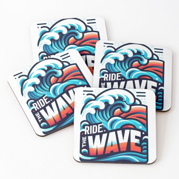 Item preview, Wave Sticker Sticker designed and sold by Elouk.