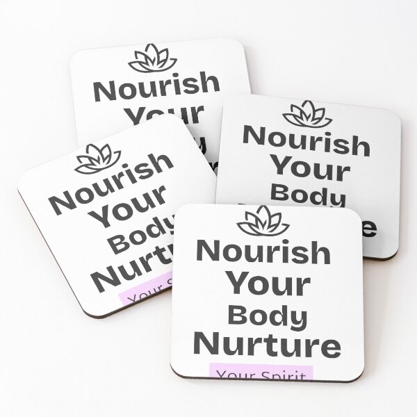 Item preview, Nourish Your Body Nurture Your Spirit. T-Shirt designed and sold by Printhubs123.