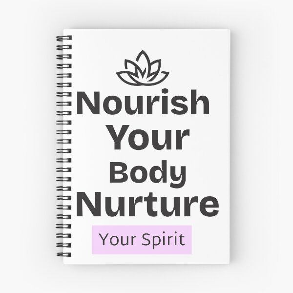 Item preview, Nourish Your Body Nurture Your Spirit. T-Shirt designed and sold by Printhubs123.