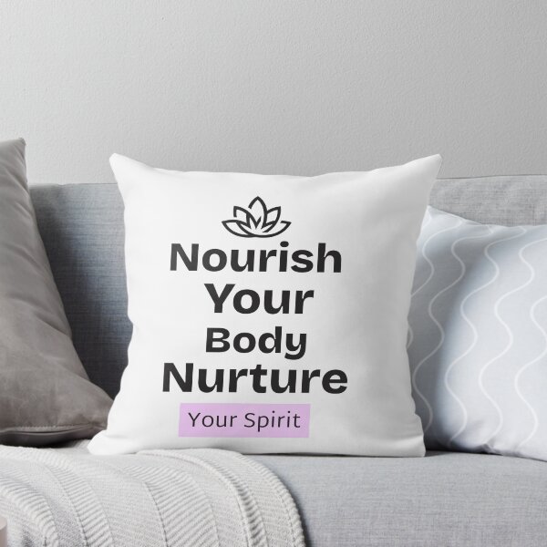 Item preview, Nourish Your Body Nurture Your Spirit. T-Shirt designed and sold by Printhubs123.