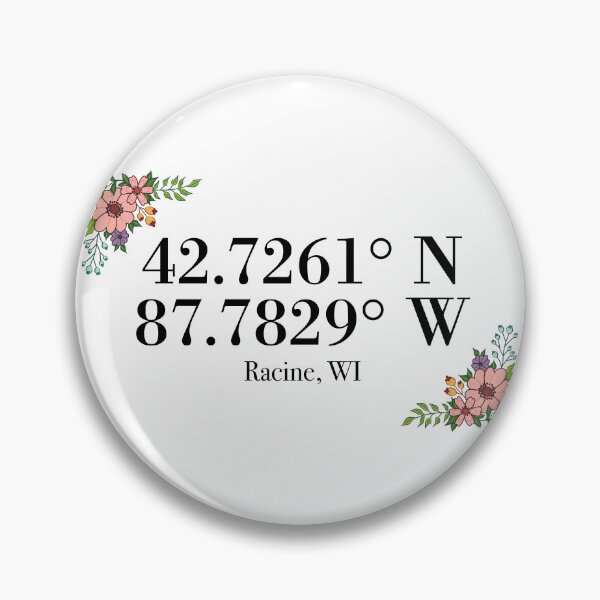 Item preview, Racine, WI Coordinates designed and sold by mynameisliana.