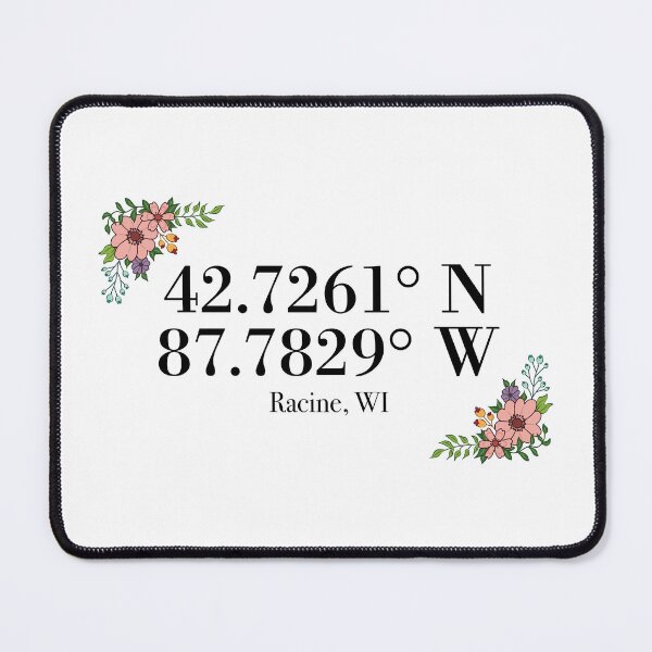 Item preview, Racine, WI Coordinates designed and sold by mynameisliana.