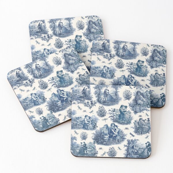 Item preview, Outlander Toile de Jouy designed and sold by EstrellaDLT.
