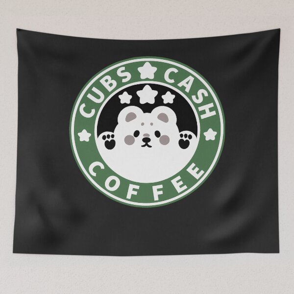 Item preview, Bridleway - Cubs Cash Coffee Logo designed and sold by MaiCarroll.