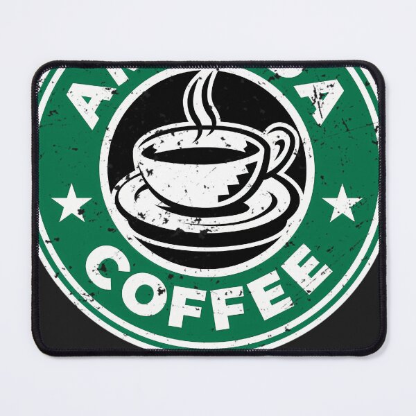 Item preview, Amanda Coffee Logo Name Tag designed and sold by MaiCarroll.