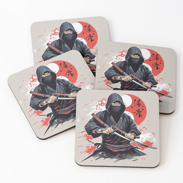 Item preview, Shadowed Serenity: Mystical Ninja Sticker designed and sold by unstoppable trends.