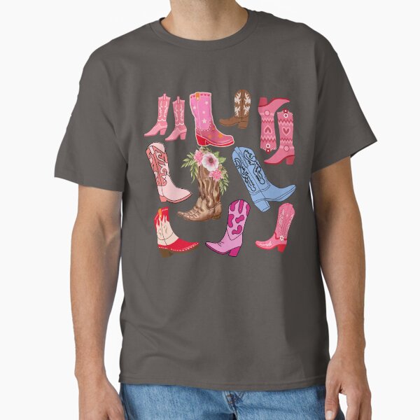 Cowgirl boots of all styles and colours Classic T-Shirt