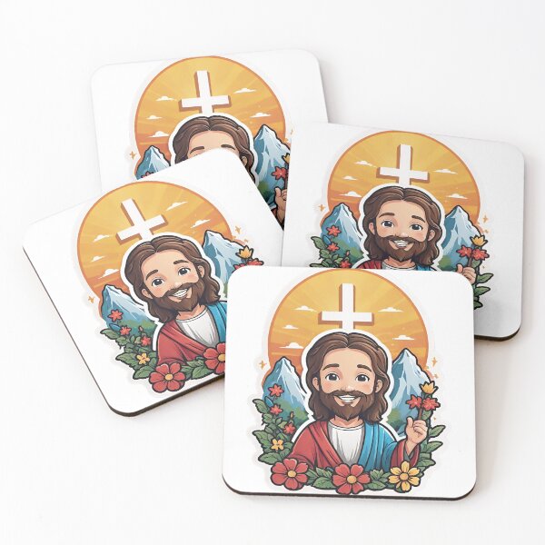 Item preview, Jesus with Flowers designed and sold by HappyProduct.