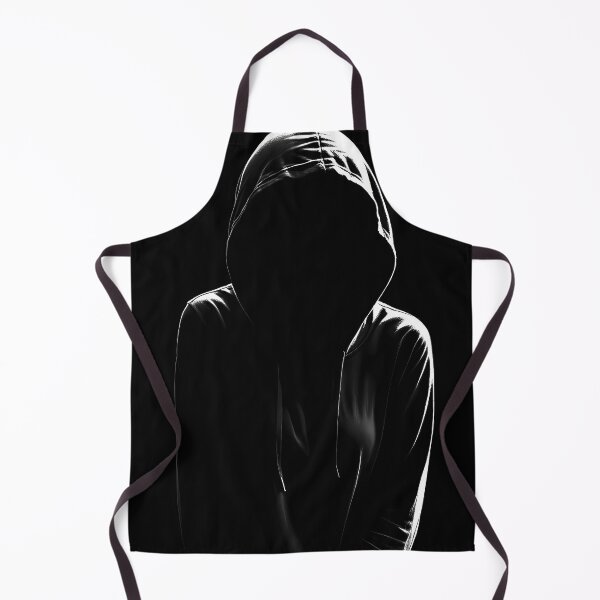 Item preview, Dark Hooded Female Portrait designed and sold by ByteyCreatives.