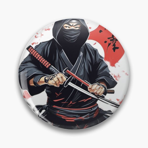 Item preview, Shadowed Serenity: Mystical Ninja Sticker designed and sold by unstoppable trends.
