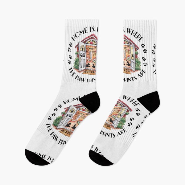 Item preview, Home is where the paw prints are- pet lovers heaven designed and sold by Taans-Creation.