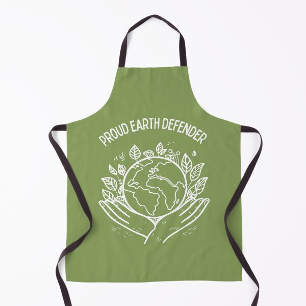Item preview, Earth Defender Hands Carrying the World Globe with Leaves Earth Day Awareness, Go Green | Proud Earth Defender designed and sold by moproconcepts.