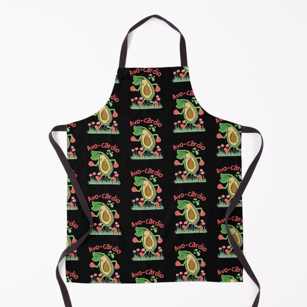 Item preview, Avo-cardio Running Avocado Pun designed and sold by Life Is Beautiful.