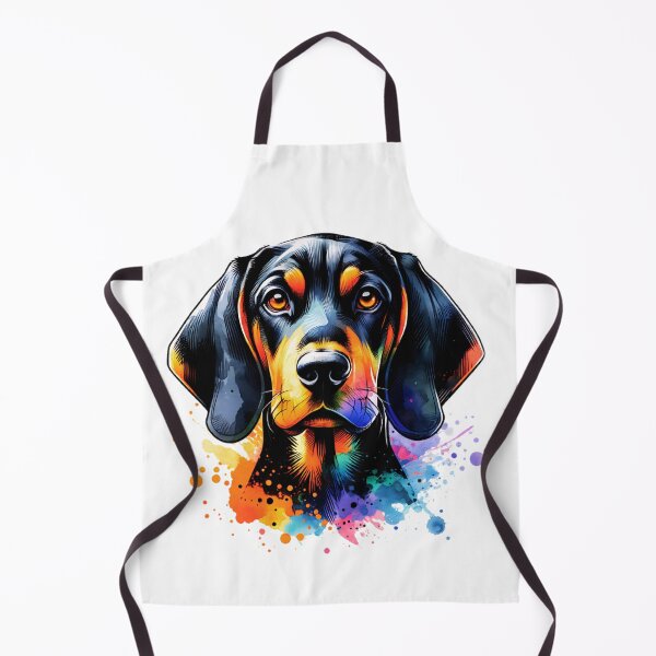 Item preview, Watercolor Black And Tan Coonhound  designed and sold by TheAnimalZ00.