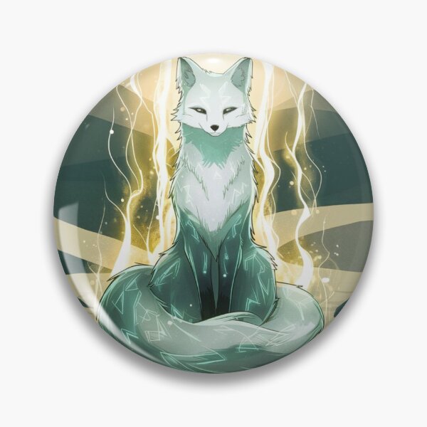 Item preview, Fox Portrait. lightning fox, happy fox designed and sold by FoxVibes.
