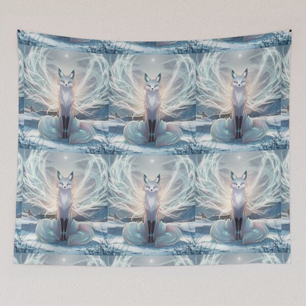 Item preview, Fox Portrait. lightning fox, happy fox designed and sold by FoxVibes.