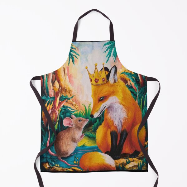 Item preview, Fox Portrait. watercolor fox, happy fox designed and sold by FoxVibes.