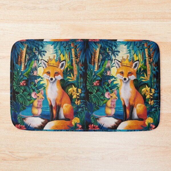 Item preview, Fox Portrait. watercolor fox, happy fox designed and sold by FoxVibes.