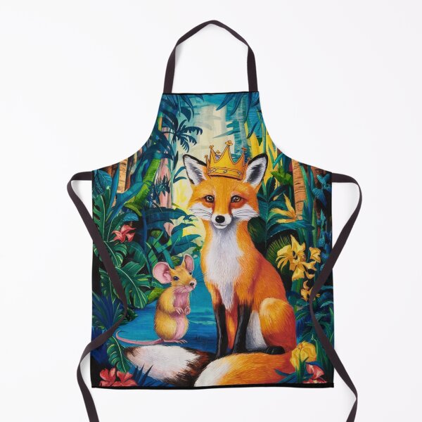 Item preview, Fox Portrait. watercolor fox, happy fox designed and sold by FoxVibes.