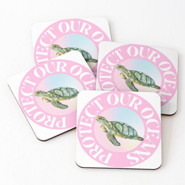 Item preview, Protect Our Oceans Turtle designed and sold by HeyDaisyShop.