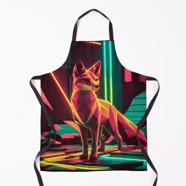 Item preview, Fox Portrait. retrowave fox designed and sold by FoxVibes.