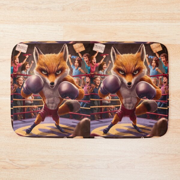 Item preview, Fox Portrait. fox boxing designed and sold by FoxVibes.