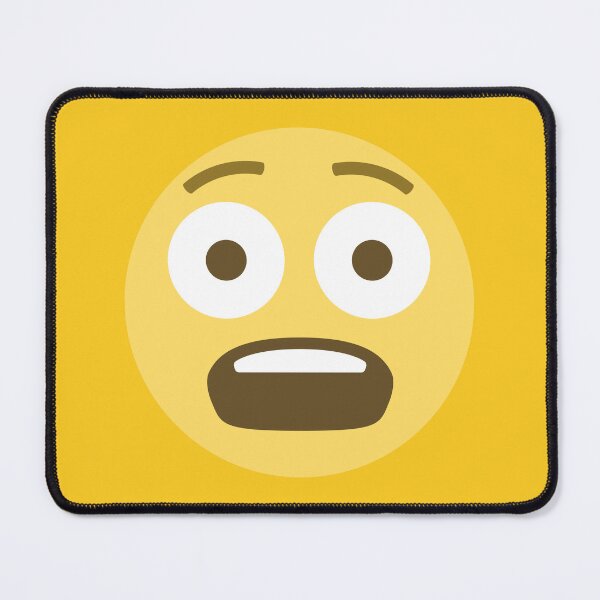 Item preview, Fearful Face Emoji designed and sold by patternsbyposh.