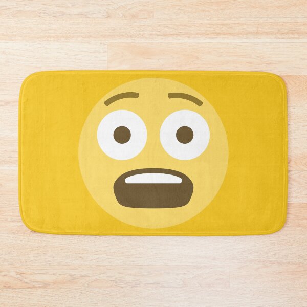 Item preview, Fearful Face Emoji designed and sold by patternsbyposh.