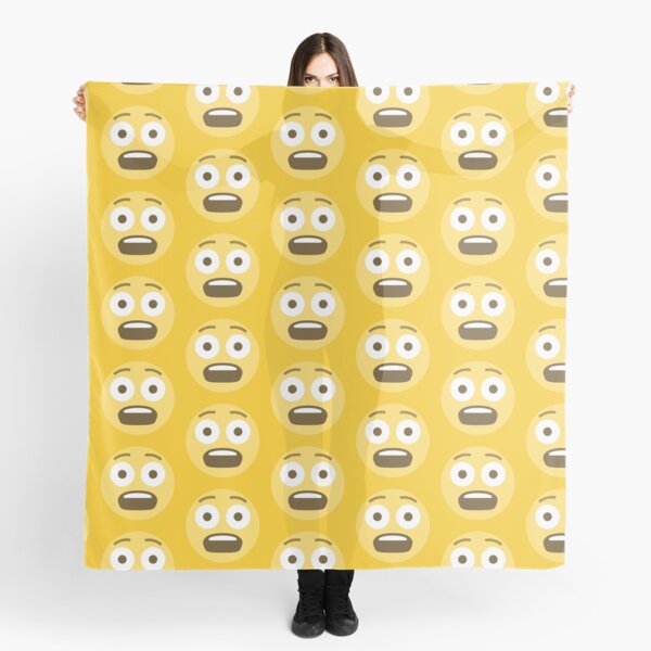 Item preview, Fearful Face Emoji designed and sold by patternsbyposh.