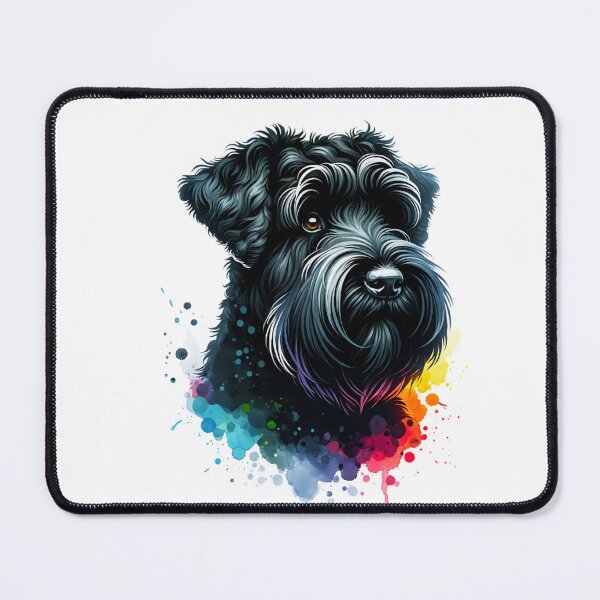 Item preview, Watercolor Black Russian Terrier designed and sold by TheAnimalZ00.