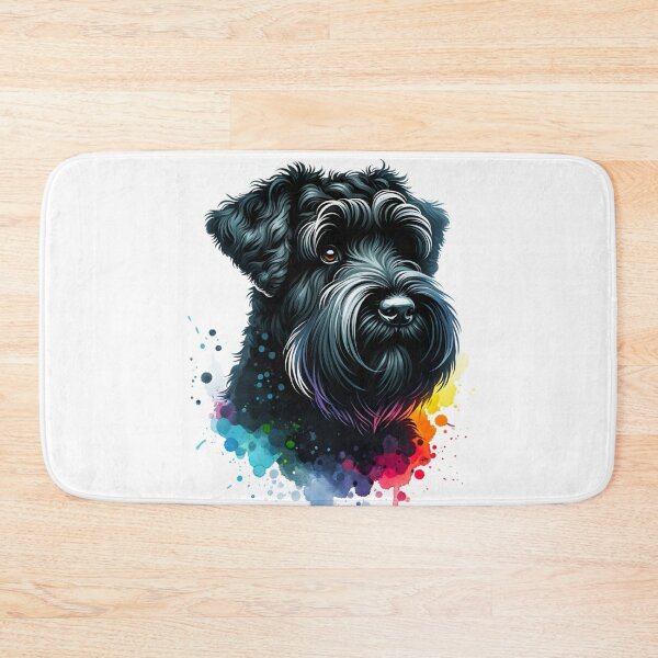 Item preview, Watercolor Black Russian Terrier  designed and sold by TheAnimalZ00.